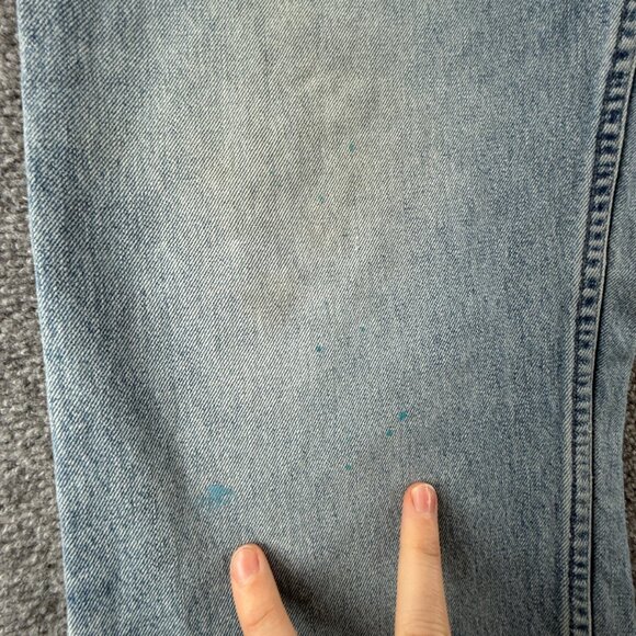 VTG Levi's Blue Jeans Men Light Wash Denim Cotton Jeans Loose Baggy ACTL 31.5X30 - Picture 6 of 16